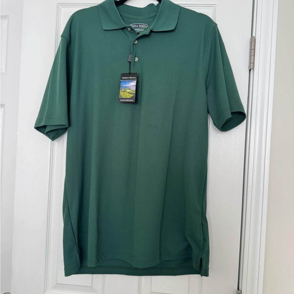 Pebble Beach Men's Green Polo Shirt